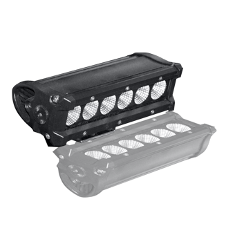 accessoire rampe leds 30w 23x7,5x7,5cm