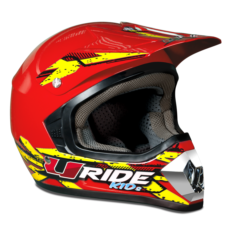 Accessoire casque enfant uride ts rouge