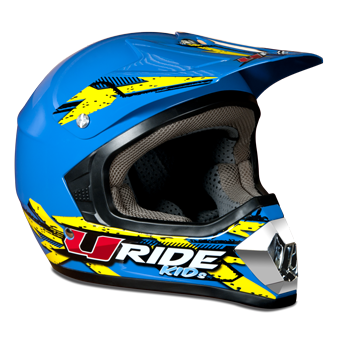 CASQUE ENFANT URIDE - BLEU